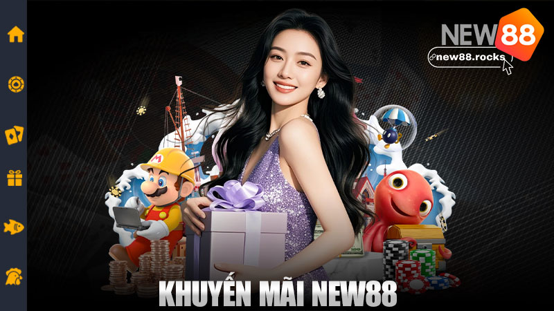Khuyến mãi New88 – Ưu đãi nổ tung trời như pháo đêm 30